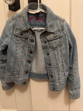 GAP Light Wash Denim Jacket for Kids